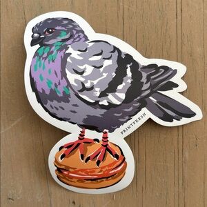 Printfresh Peckish Pastries Sticker & Bagheera Folder